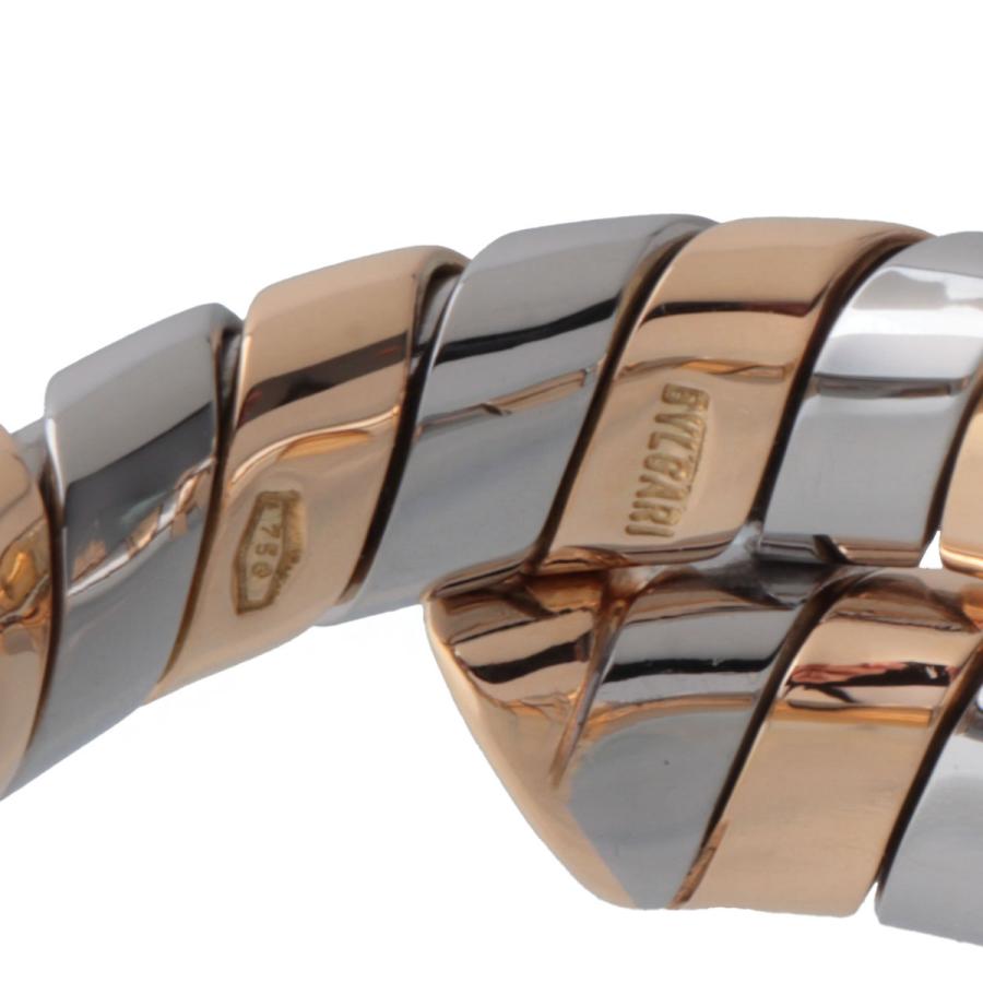 BVLGARI ブルガリ トゥボガス リング 約13号 750YG/SS 新品仕上げ済 