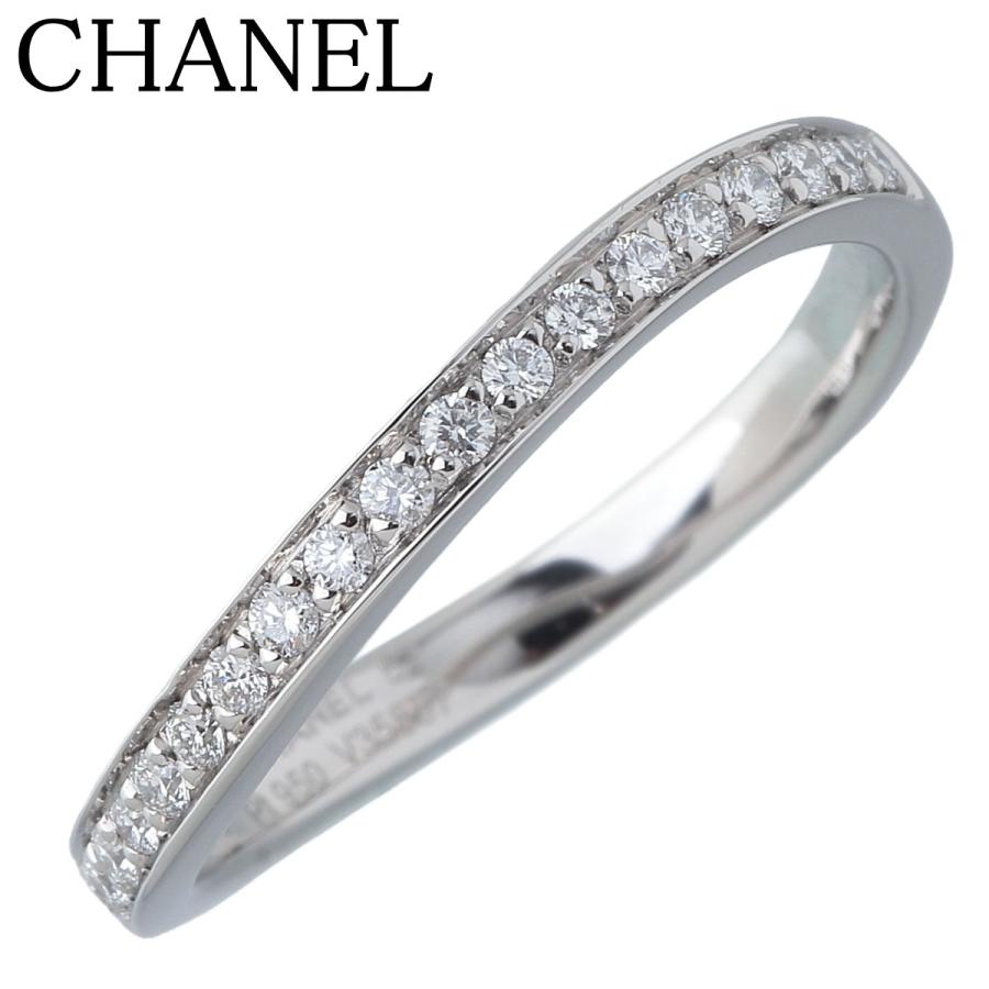 CHANEL シャネル ダイヤ リング リュバン ドゥ #52 ハーフ CHANEL シャネル ダイヤ リング リュバン ドゥ #52 ハーフ