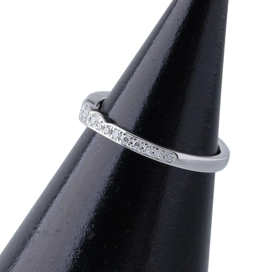 俄 ダイヤ リング 花麗 ハーフエタニティ 11号 Pt950 新品仕上げ 俄 ダイヤ リング 花麗 ハーフエタニティ 11号 Pt950 新品仕上げ