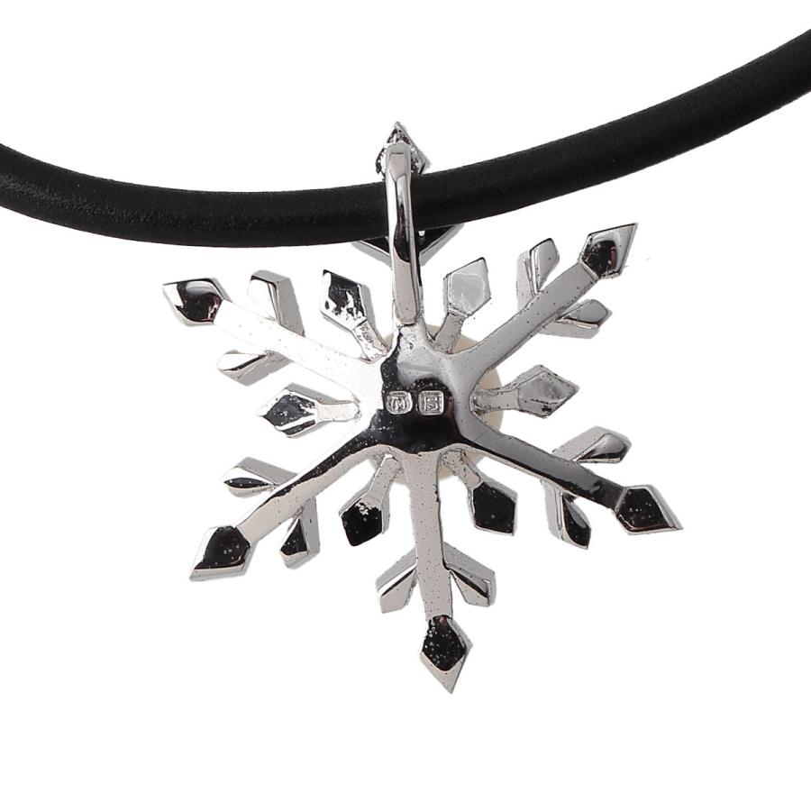 MIKIMOTO ミキモト パール ネックレス 雪の結晶 シルバー アコヤ MIKIMOTO ミキモト パール ネックレス 雪の結晶 シルバー アコヤ