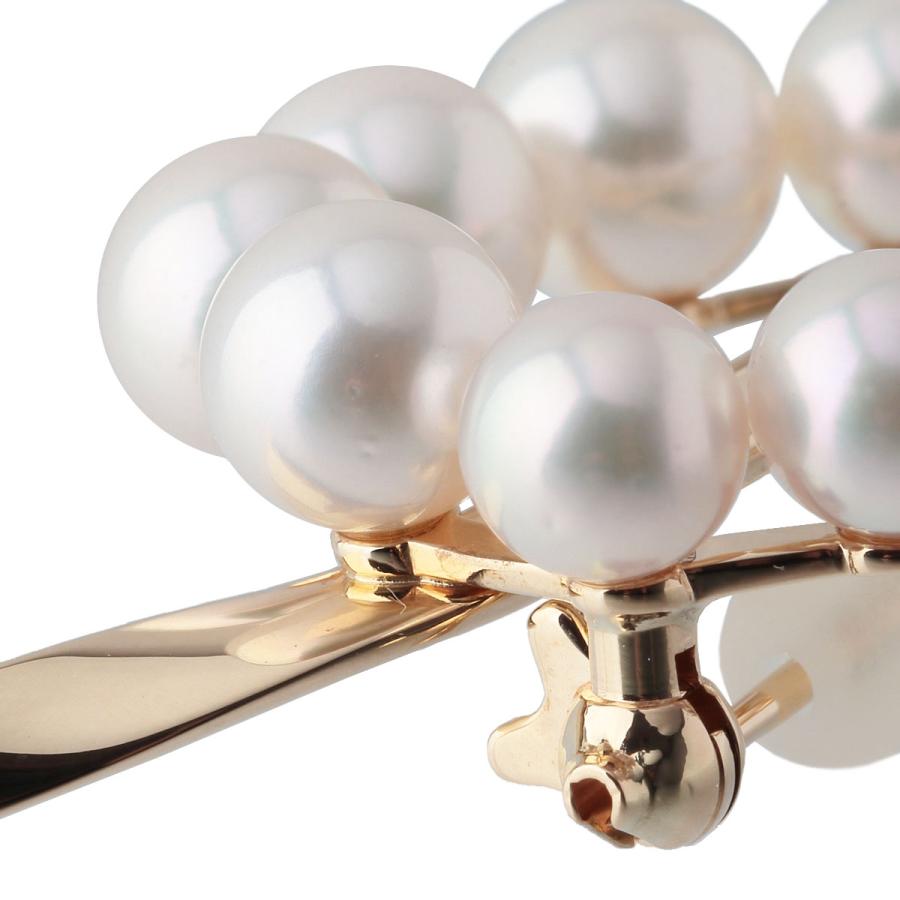 MIKIMOTO ミキモト ブローチ ベビーパール あこや真珠 サークル MIKIMOTO（ミキモト） パール ブローチ サークル アコヤパール4.2mm