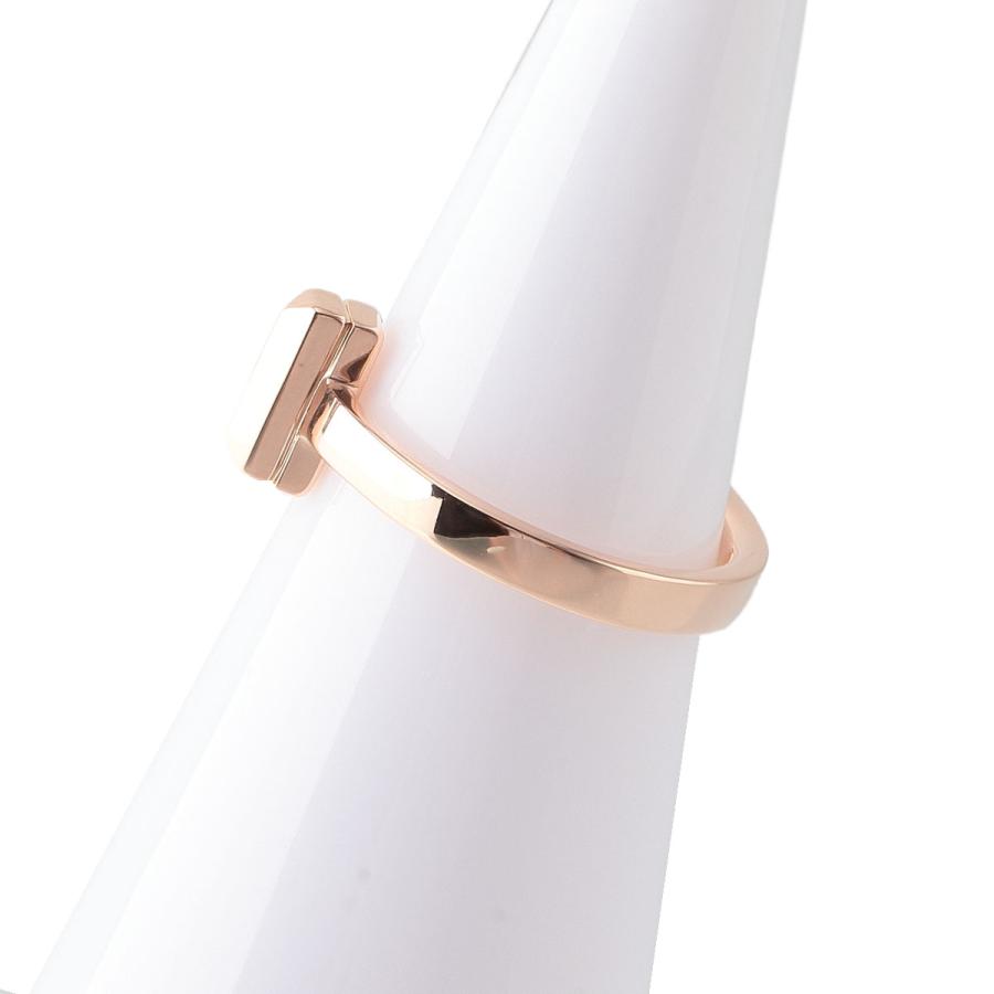 TIFFANY&Co.（ティファニー） Tワン ナロー リング 約10号 Au750PG