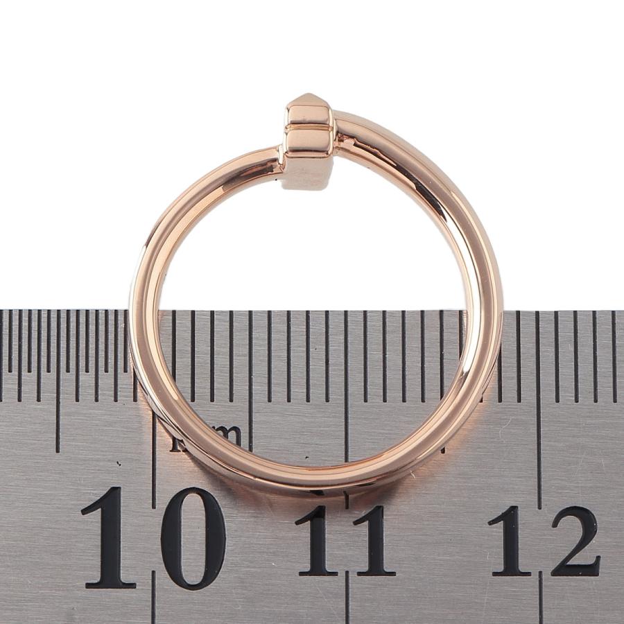 TIFFANY&Co.（ティファニー） Tワン ナロー リング 約10号 Au750PG
