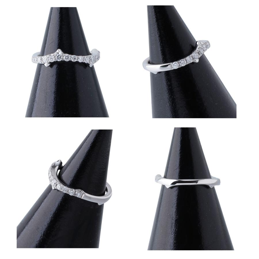 MIKIMOTO ミキモト ダイヤ リング ハーフエタニティ 8号〜8.5号 MIKIMOTO ミキモト ダイヤ リング ハーフエタニティ 8号〜8.5号