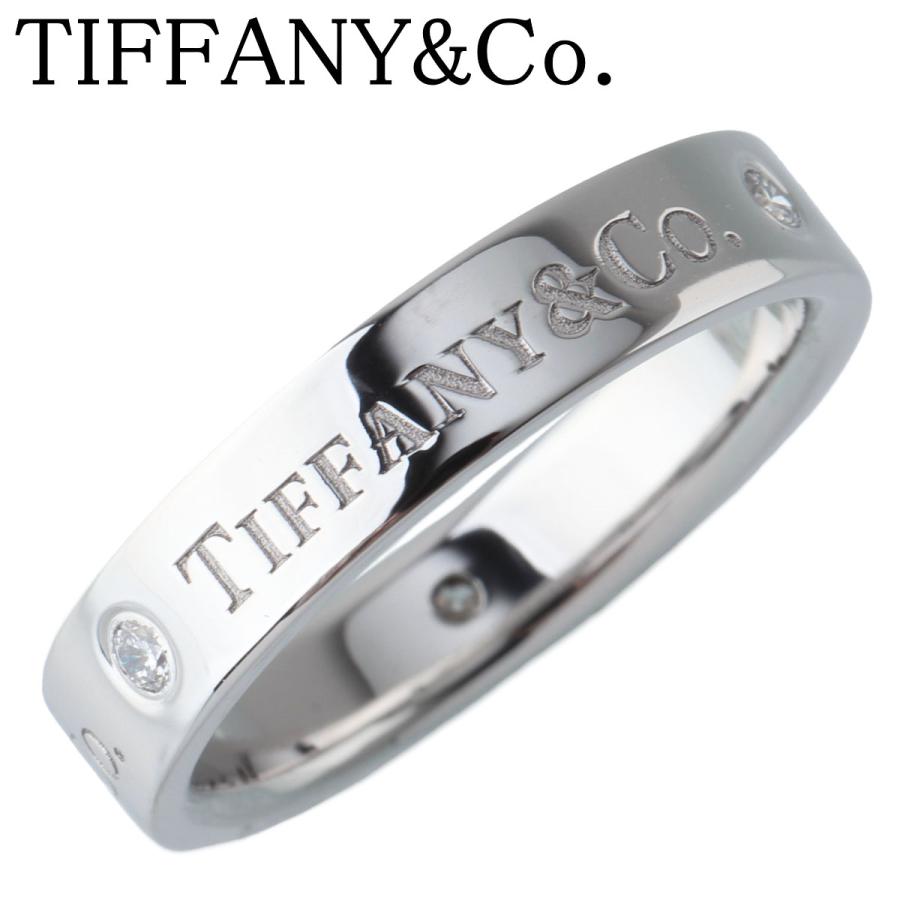 ティファニー ダイヤ リング トゥルー バンド 現行モデル 5PD 11号強