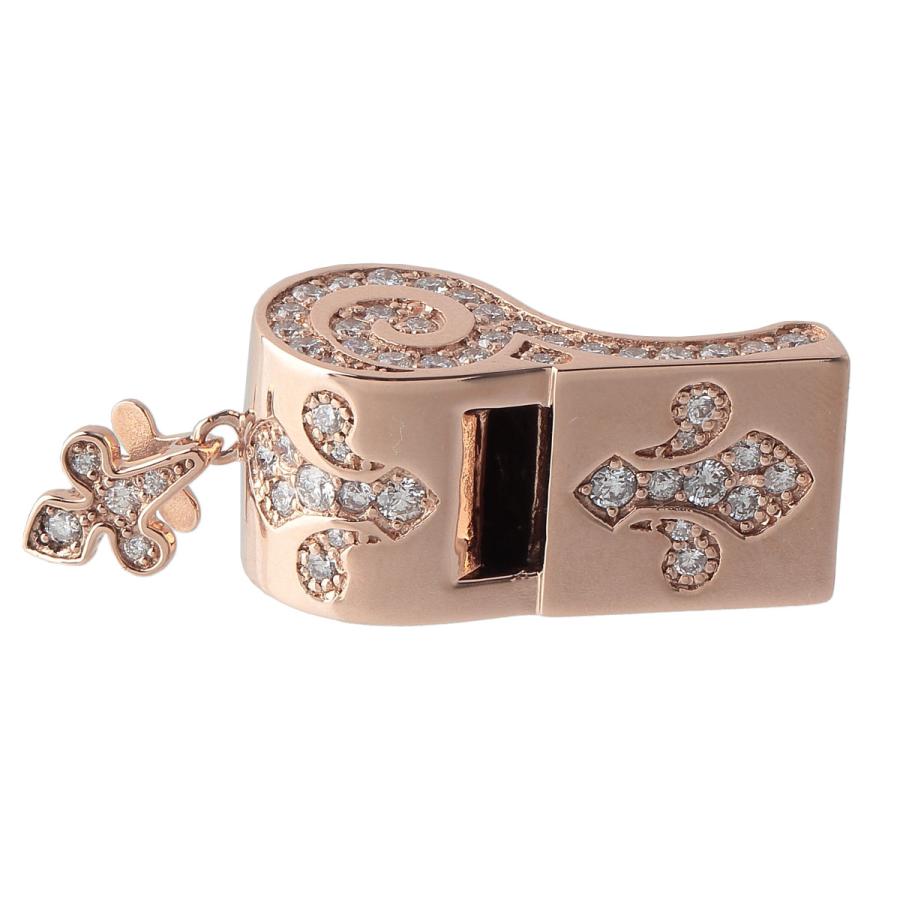 ゆきざき ヨビコ ダイヤ ペンダント 1.26ct K18PG 新品仕上げ済 YOBIKO