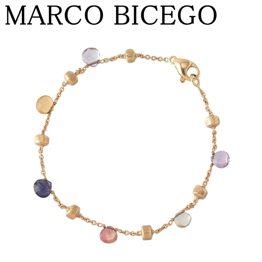 MARCO BICEGO マルコビチェゴ パラダイス ブレスレット マルチストーン  