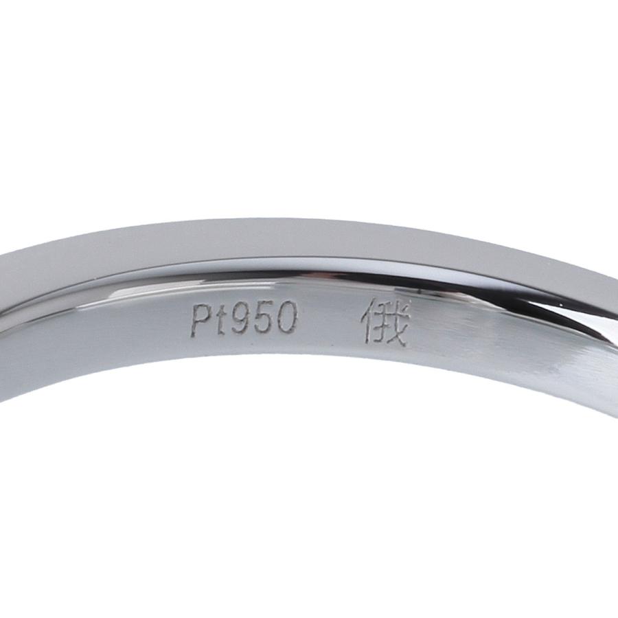 俄（NIWAKA） ダイヤ リング 花麗 ハーフ エタニティ 10号 Pt950 箱