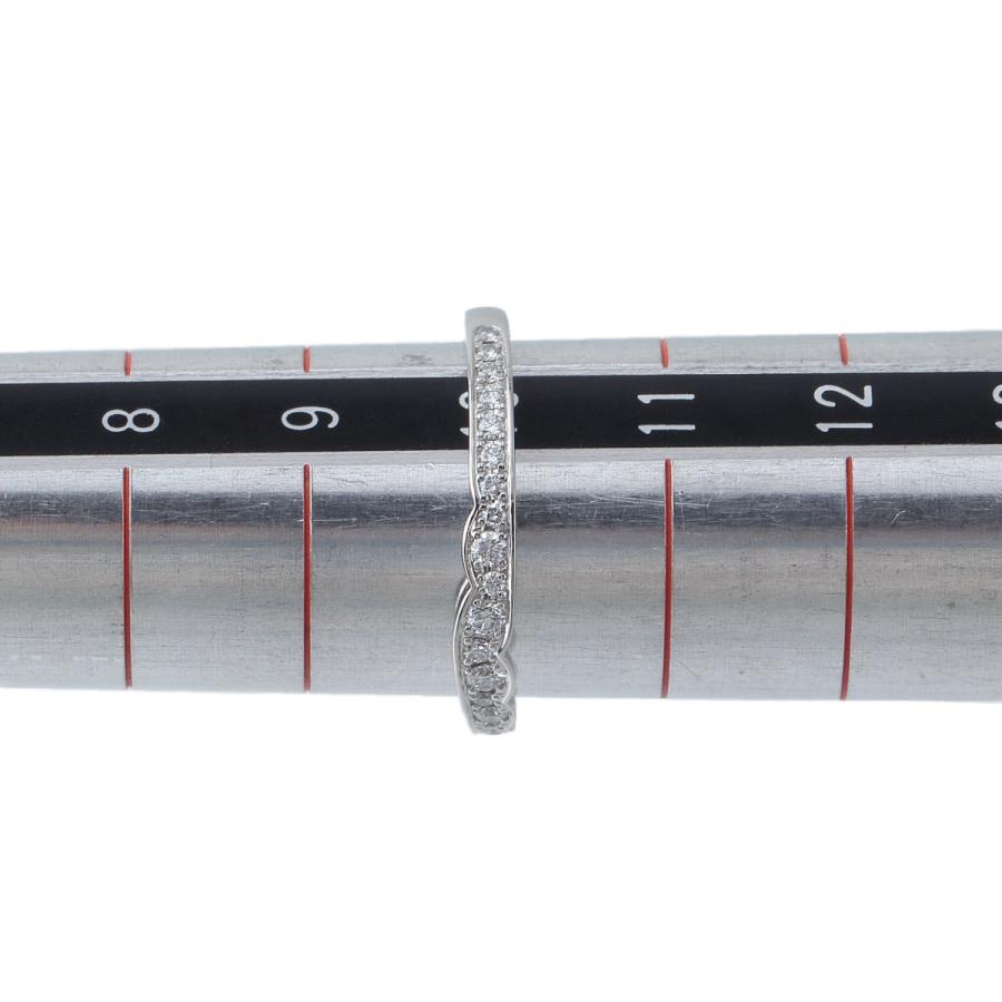 俄 Pt950 ダイヤモンド ハーフエタニティ リング 8号 俄（NIWAKA） ダイヤ リング 花麗 ハーフ エタニティ 10号 Pt950 箱