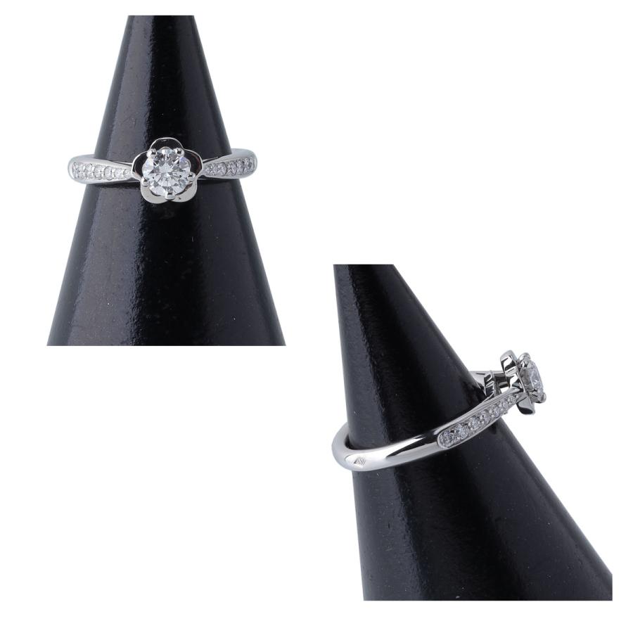 CHANEL（シャネル） ダイヤ リング カメリア ダイヤ0.40ct E-VVS2-3EX