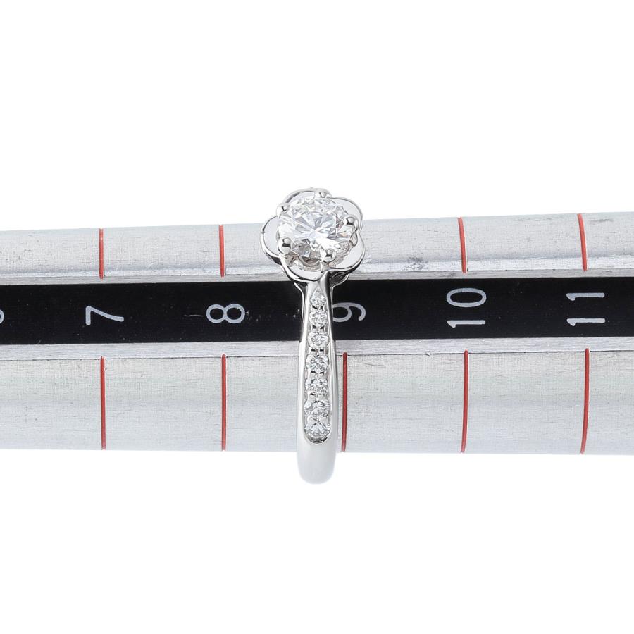 未使用！シャネル❤️カメリア リング CHANEL（シャネル） ダイヤ リング カメリア ダイヤ0.40ct E-VVS2-3EX