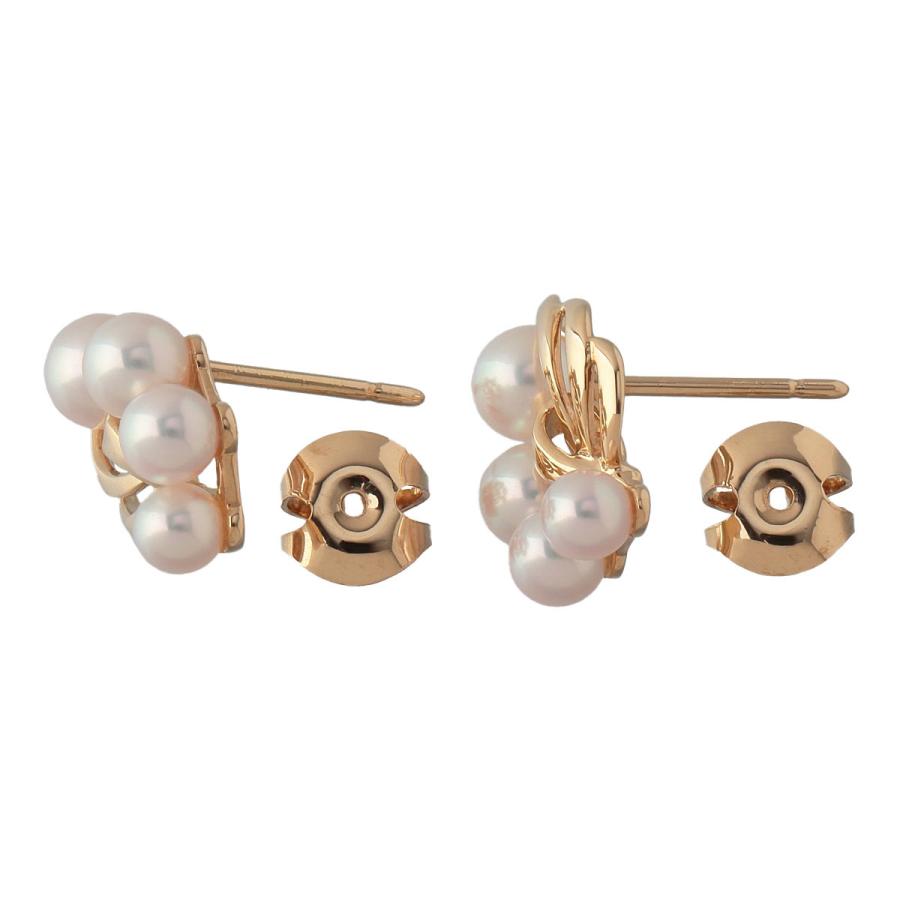 MIKIMOTO（ミキモト） パール ピアス アコヤパール3.7mm〜4.8mm K18YG