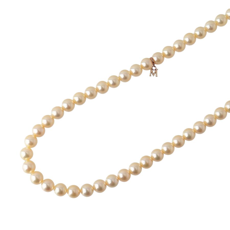 MIKIMOTO ミキモトSV アコヤパールネックレス5-5.4mm Mチャーム  