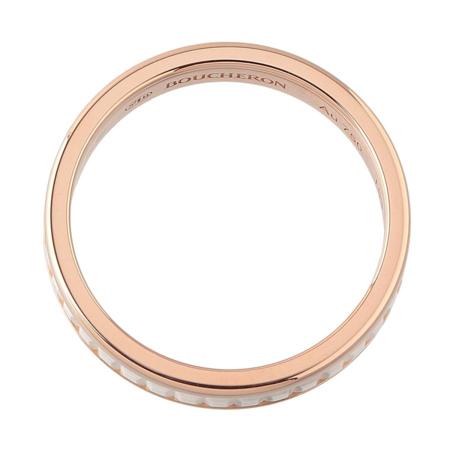 BOUCHERON（ブシュロン） キャトル ホワイト リング 現行モデル #53