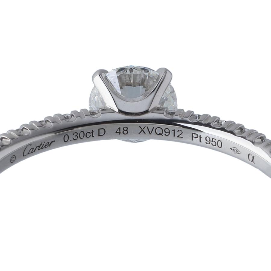 Cartier（カルティエ） エタンセル リング ダイヤ0.30ct G-VS2-3EX #48 