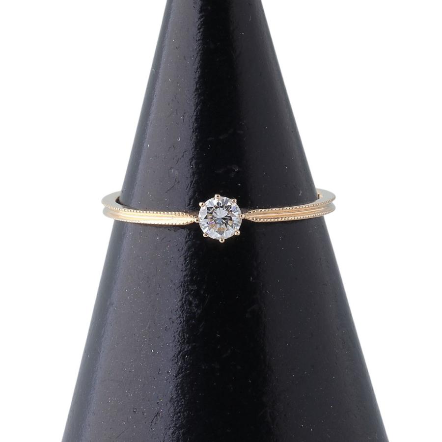 AHKAH アーカー ソルティアラウンド リング ダイヤ0.15ct K18YG AHKAH アーカー ソルティアラウンド リング ダイヤ0.15ct K18YG