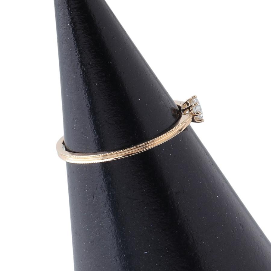 AHKAH アーカー ソルティアラウンド リング ダイヤ0.15ct K18YG AHKAH アーカー ソルティアラウンド リング ダイヤ0.15ct K18YG