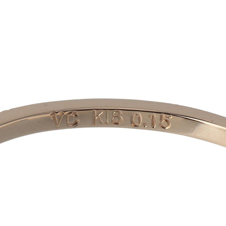 AHKAH アーカー ソルティアラウンド リング ダイヤ0.15ct K18YG AHKAH アーカー ソルティアラウンド リング ダイヤ0.15ct K18YG