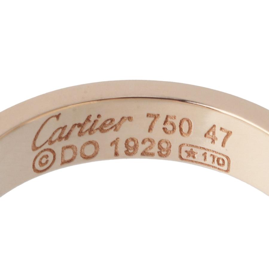 Cartier カルティエ ミニラブ リング #47 750YG 新品仕上げ済 Cartier  