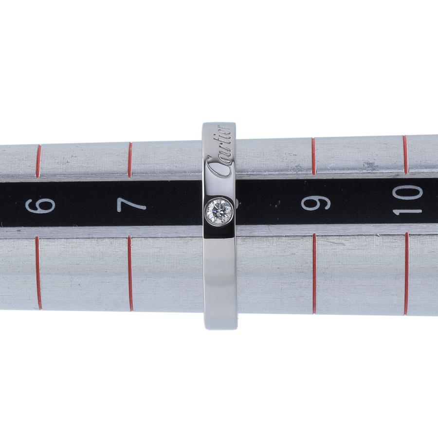 Cartier（カルティエ） ダイヤ リング エングレーブド Cドゥカルティエ