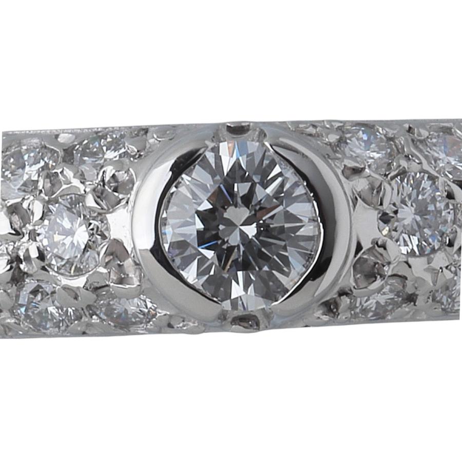 MIKIMOTO（ミキモト） ダイヤ リング パヴェ 0.40ct 9号 Pt950 新品