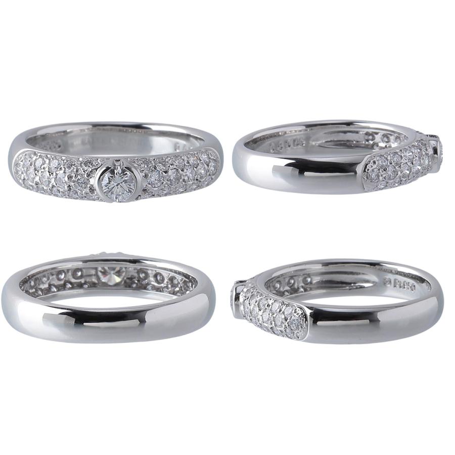 MIKIMOTO（ミキモト） ダイヤ リング パヴェ 0.40ct 9号 Pt950 新品