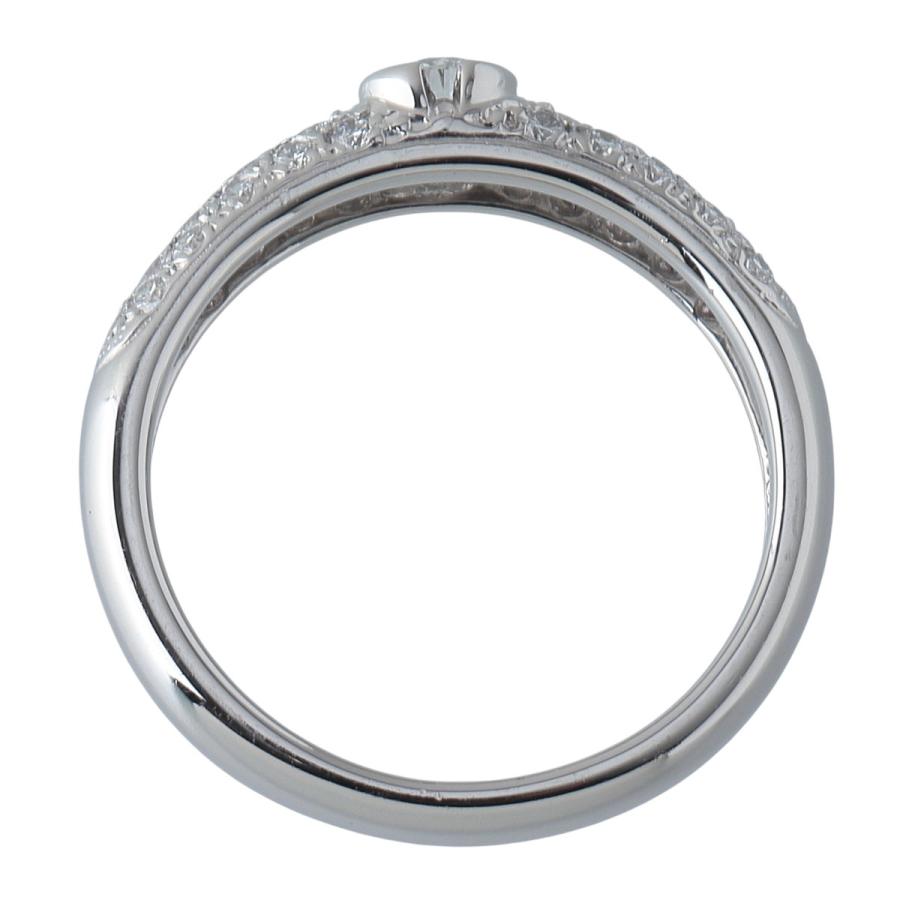 MIKIMOTO（ミキモト） ダイヤ リング パヴェ 0.40ct 9号 Pt950 新品