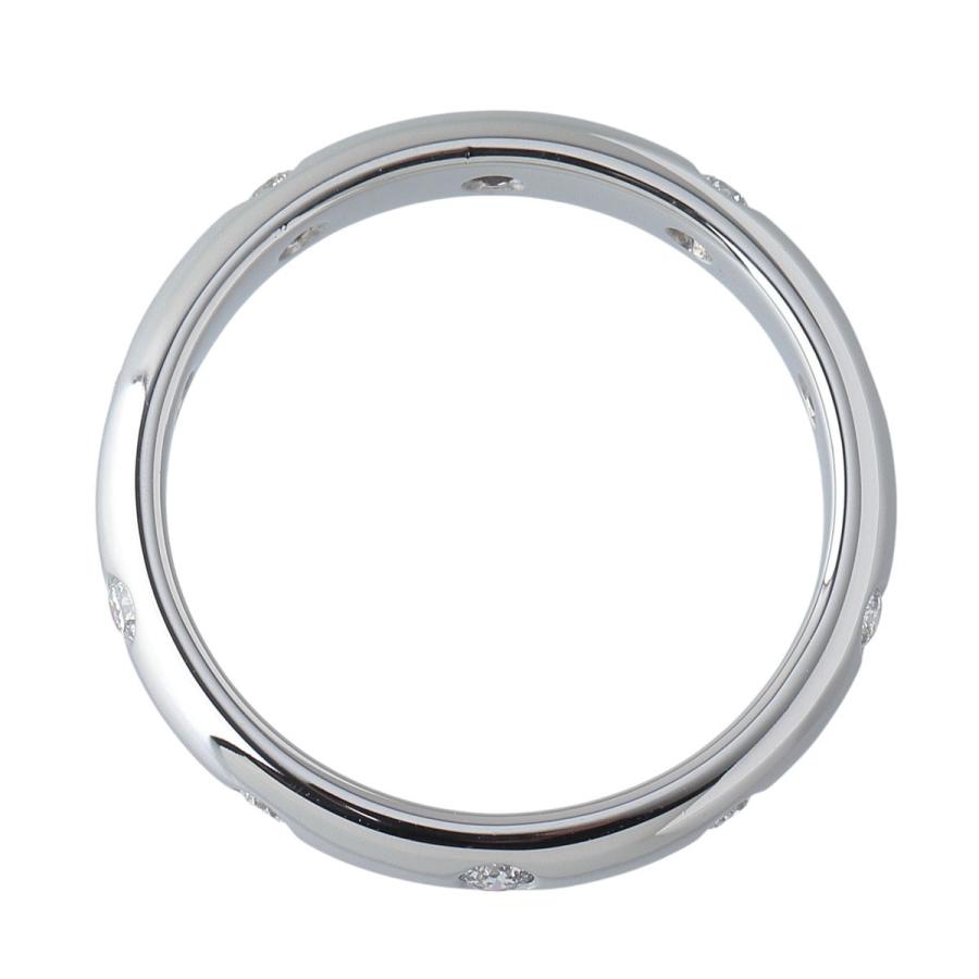 ティファニー 12p ダイヤモンド ビゼット リング Pt950 5.1g 