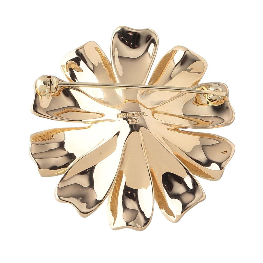 TIFFANY&Co. ティファニー ハナミズキ フラワー ブローチ 750YG TIFFANY&Co. ティファニー ハナミズキ フラワー ブローチ 750YG