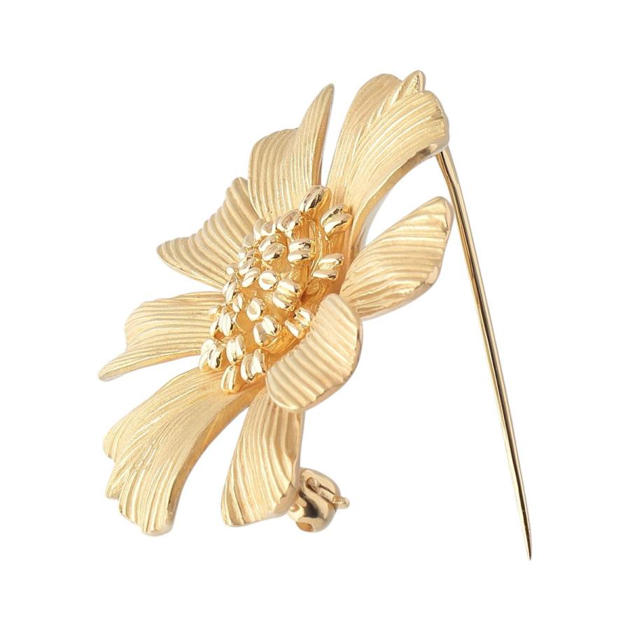 TIFFANY&Co. ティファニー ハナミズキ フラワー ブローチ 750YG TIFFANY&Co. ティファニー ハナミズキ フラワー ブローチ 750YG