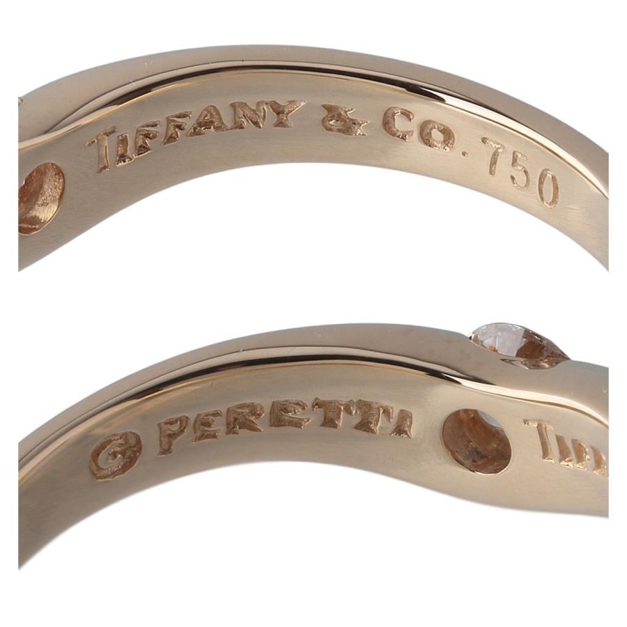 TIFFANY&Co. ティファニー ダイヤ リング カーブド 1PD 11号弱 TIFFANY&Co. ティファニー ダイヤ リング カーブド 1PD 11号弱