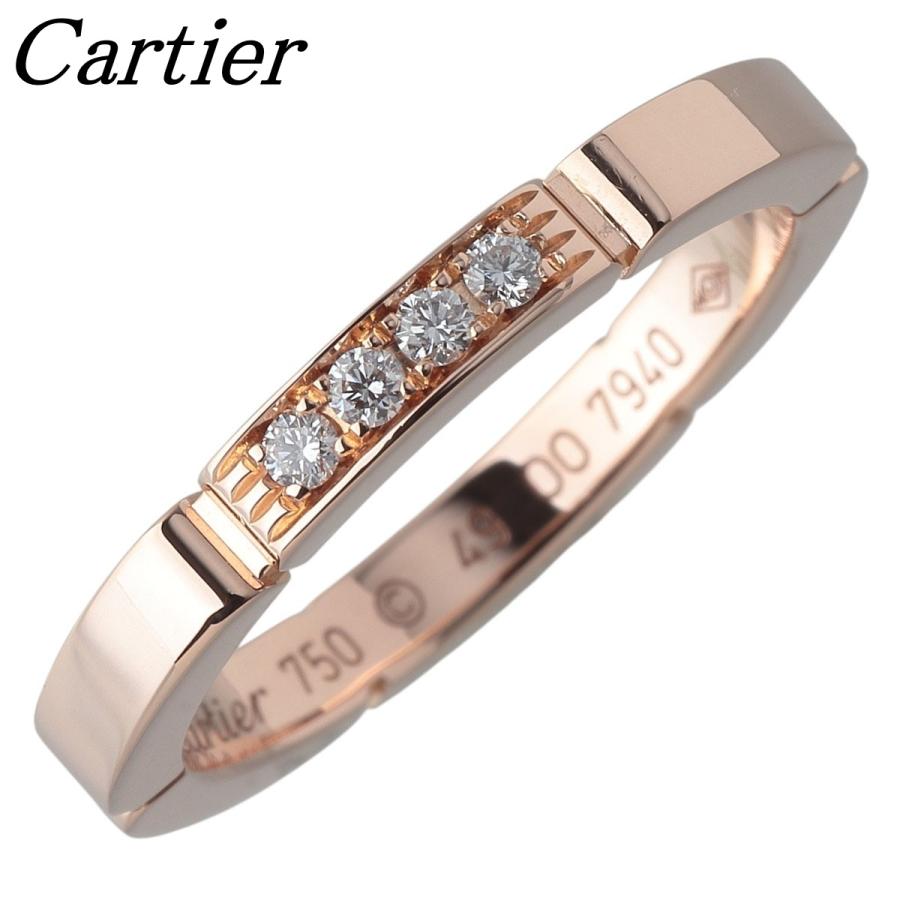 Cartier カルティエ ダイヤ リング マイヨン パンテール #49 4PD Cartier カルティエ ダイヤ リング マイヨン パンテール #49 4PD