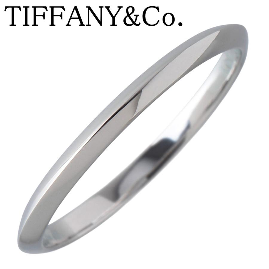 TIFFANY&Co.（ティファニー） ナイフエッジ マリッジ リング 16.5号 幅