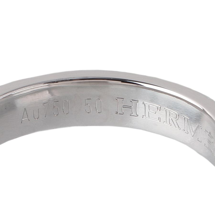HERMES（エルメス） キリム リング #50 Au750WG 新品仕上げ済 HERMES
