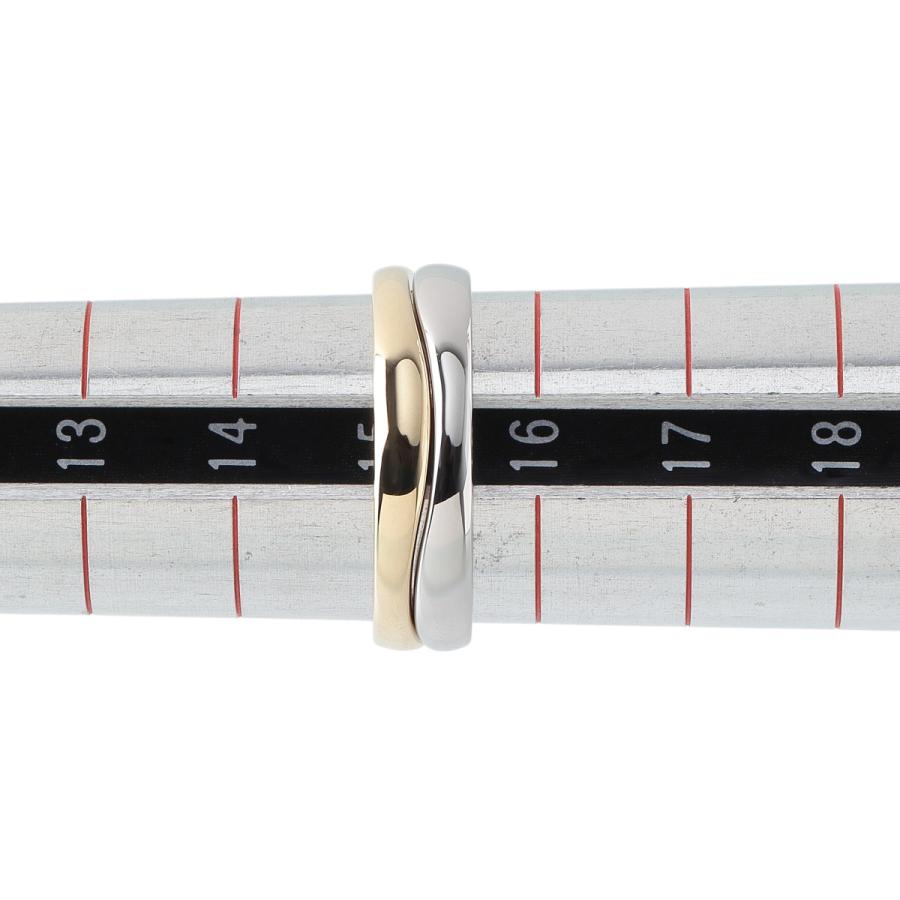 Cartier カルティエ ラブミー リング 幅5.2mm #56 750YG/WG 新品仕上げ  