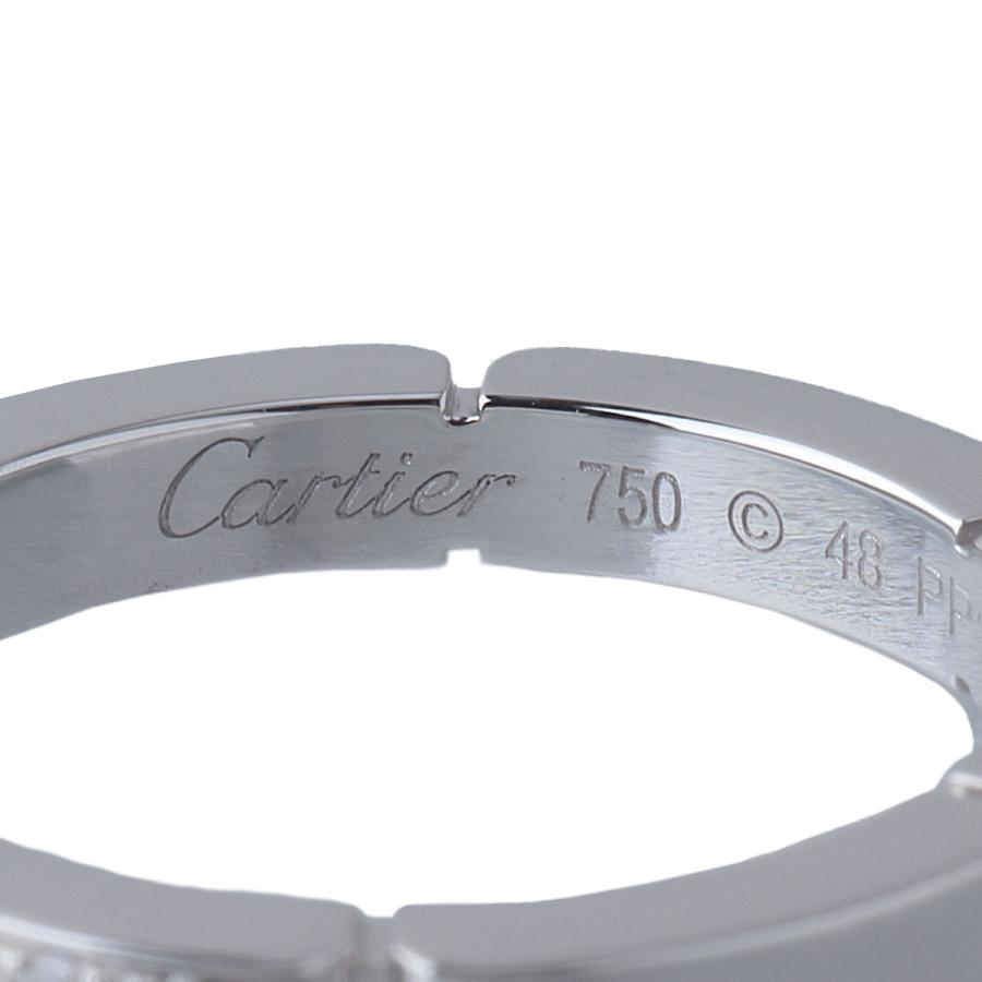 Cartier カルティエ ダイヤ リング マイヨンパンテール 4PD #48 750WG  