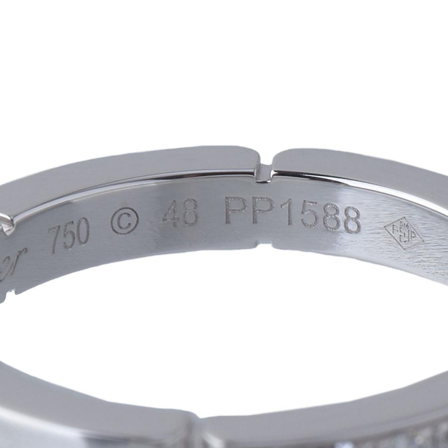 Cartier カルティエ ダイヤ リング マイヨンパンテール 4PD #48 750WG  
