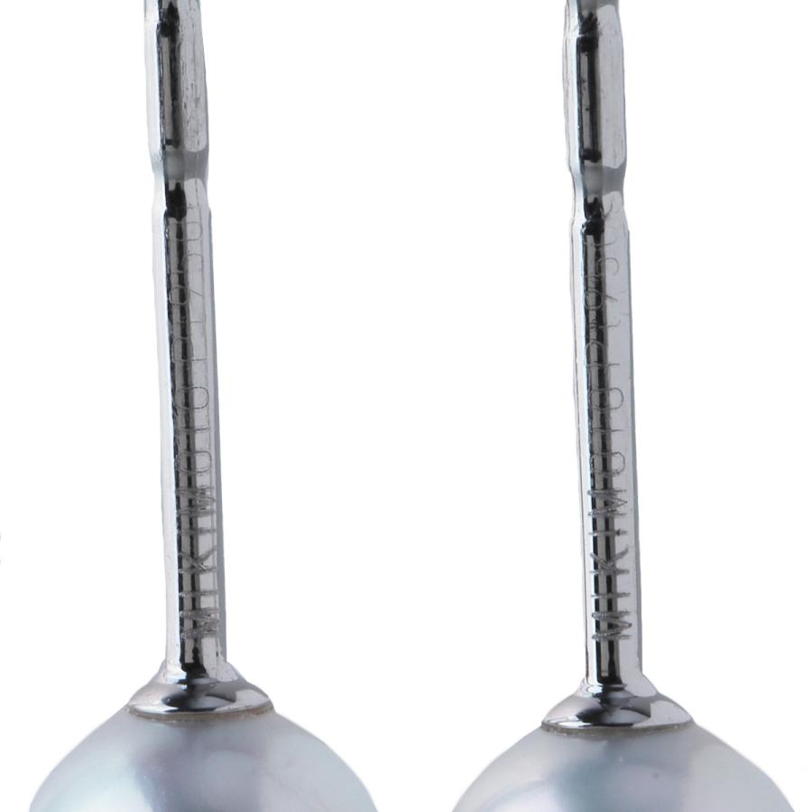 MIKIMOTO ミキモト パール ピアス アコヤパール5.5mm Pt950 美品  