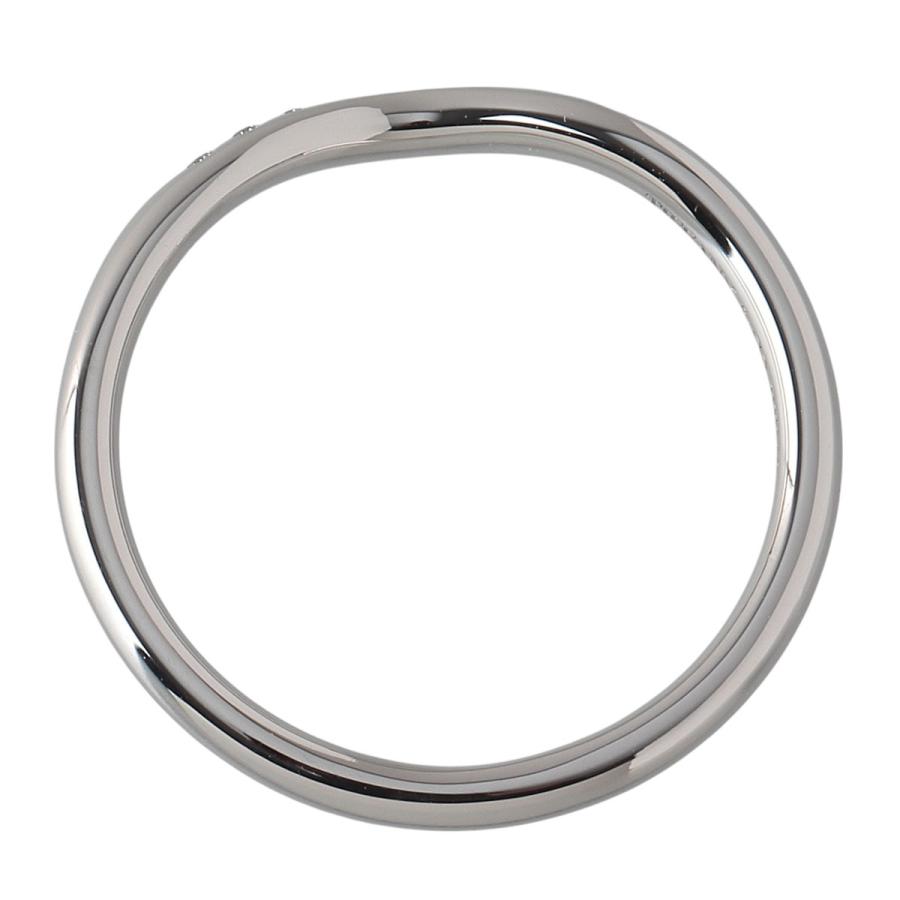 TIFFANY&Co. ティファニー ダイヤ リング カーブド 9PD 13号 幅2.2mm  