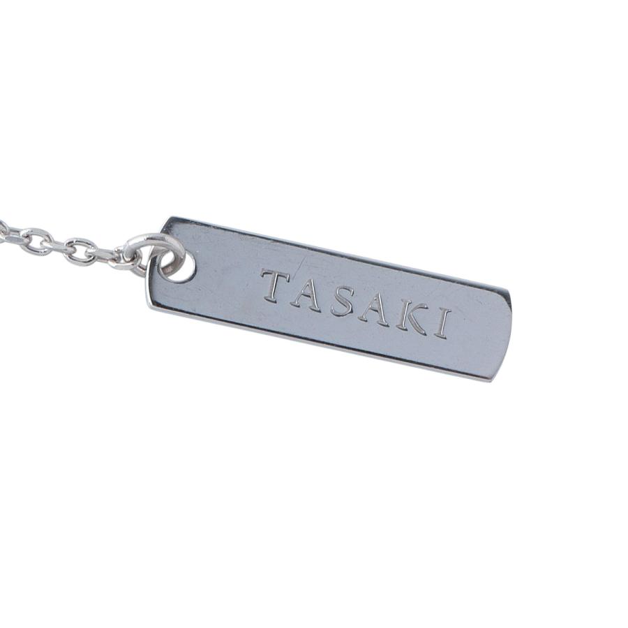 TASAKI（タサキ） ダイヤ ネックレス リボン ローズ 0.43ct 50cm 750WG