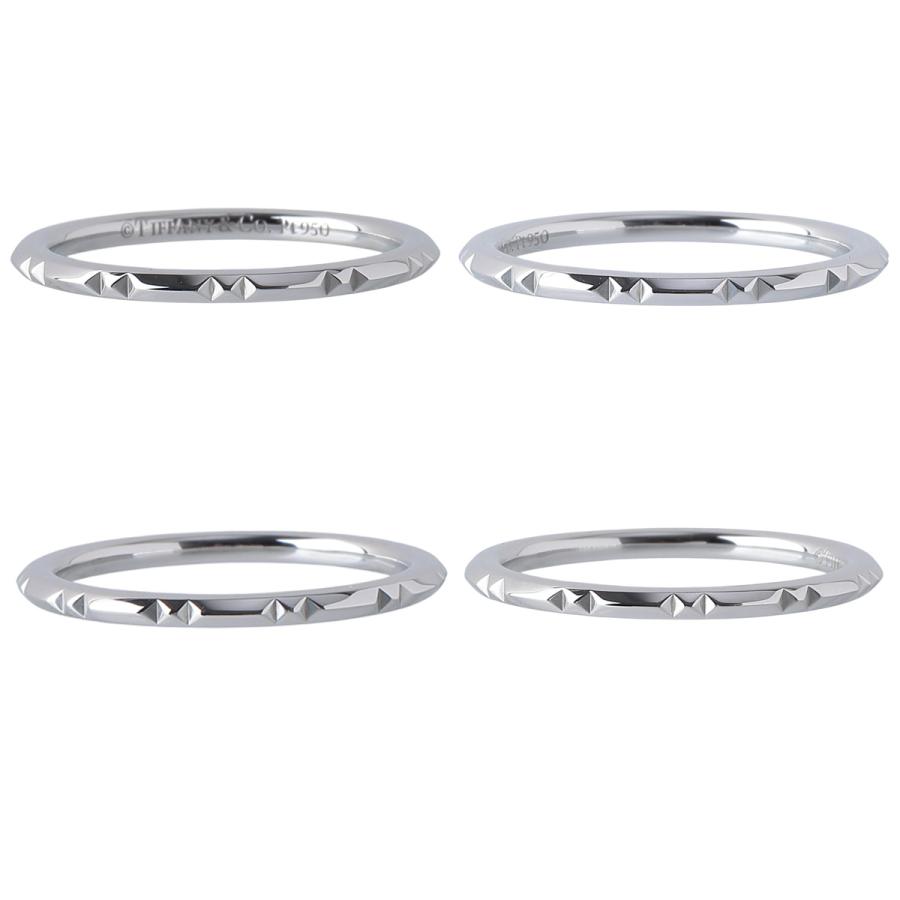 TIFFANY&Co.（ティファニー） リング トゥルー バンド 約11.5号 Pt950 