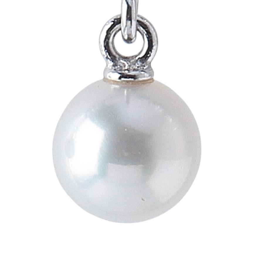 MIKIMOTO ミキモト パール ピアス フックタイプ アコヤパール5.7mm  