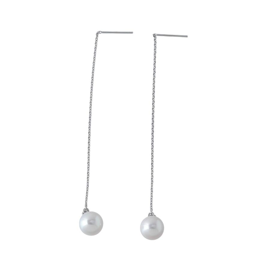 TASAKI（タサキ） パール ピアス チェーン アメリカン パール7.6mm