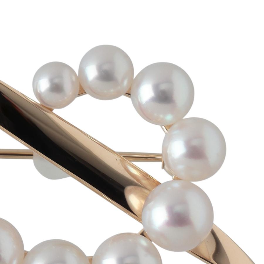 MIKIMOTO　ミキモト　パール　ブローチ　サイズ6.3mm　箱付き MIKIMOTOミキモトパールブローチサイズ6.3mm箱付き