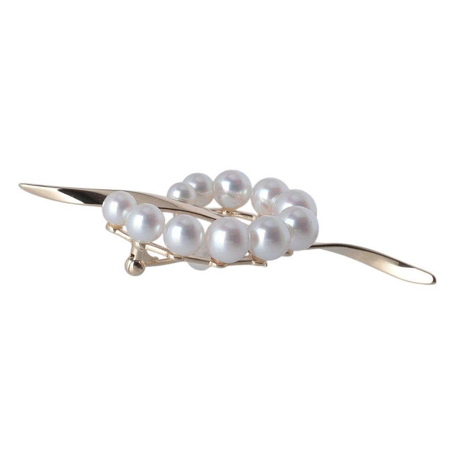 MIKIMOTO（ミキモト） パール ブローチ サークル アコヤパール4.2mm
