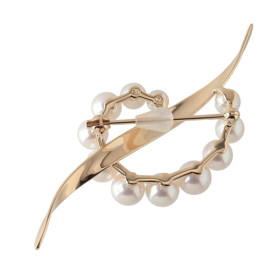MIKIMOTO（ミキモト） パール ブローチ サークル アコヤパール4.2mm