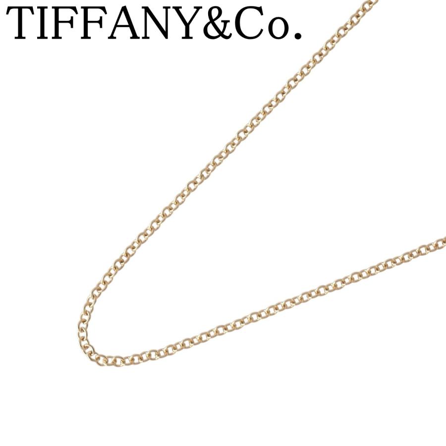 TIFFANY&Co.（ティファニー） チェーン ネックレス 40cm 750YG 新品