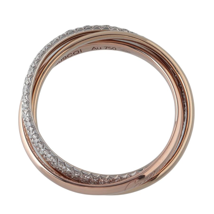 Cartier 新型モデル カルティエ トリニティ パヴェ ダイヤ