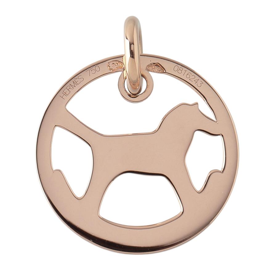 HERMES（エルメス） ダダ ペンダント ロッキングホース 木馬 750PG