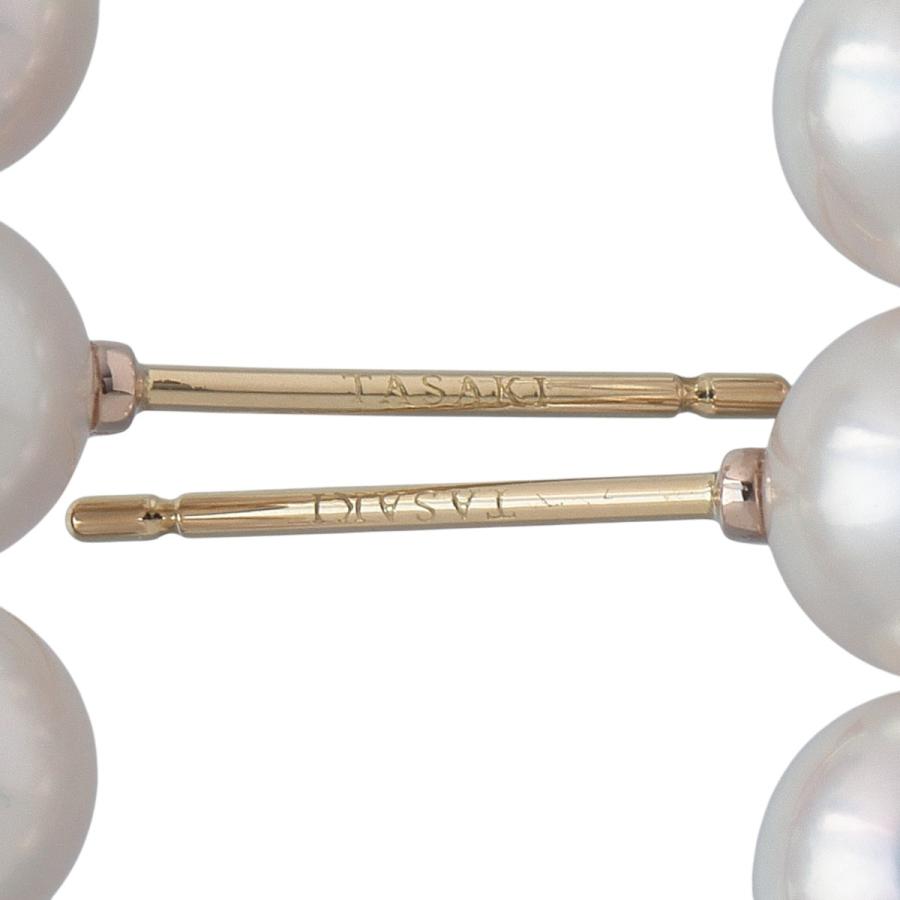 TASAKI パール ゴールド ピアス タサキ アファインバランス パール ピアス ブランドオフ TASAKI K18